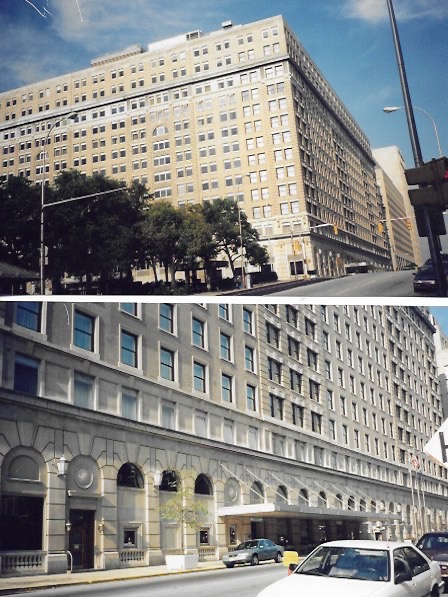 Wilmington Delaware - Dupont Building - Hotel DuPont & Nemours Building at one time 1500 offices