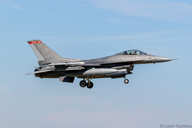 F-16CJ Fighting Falcon 96-0080 - 480th Fighter Squadron Spangdahlem AB