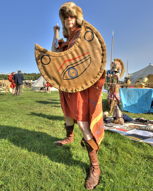 Thracian reenactor at the Military Odyssey 2023