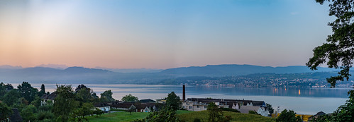 2023-09-09 - Uetikon Panorama by pspoerri, schweiz switzerland zürich uetikonamsee sonyalphaa7riv lake mountains alps sunrise see berge alpen s