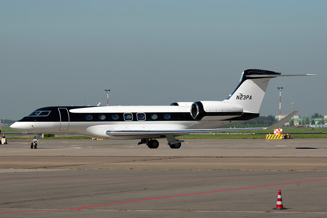 N23PA G600 Gulfstream VII cn 73043 TVPX Aircraft Solutions 230906 Schiphol-Oost 1003