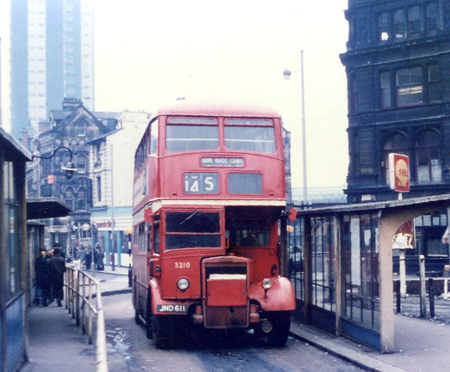 SELNEC PTE . 3210 JND611 . Cannon Street Bus Station , Manchester .