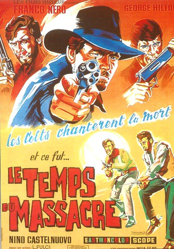 Le temps du massacre (poster card)