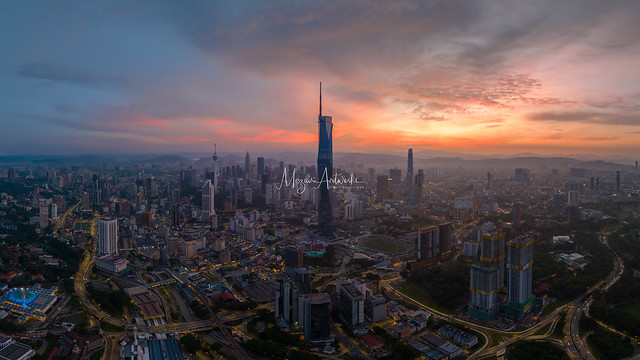 Majestic Sunrise at Kuala Lumpur