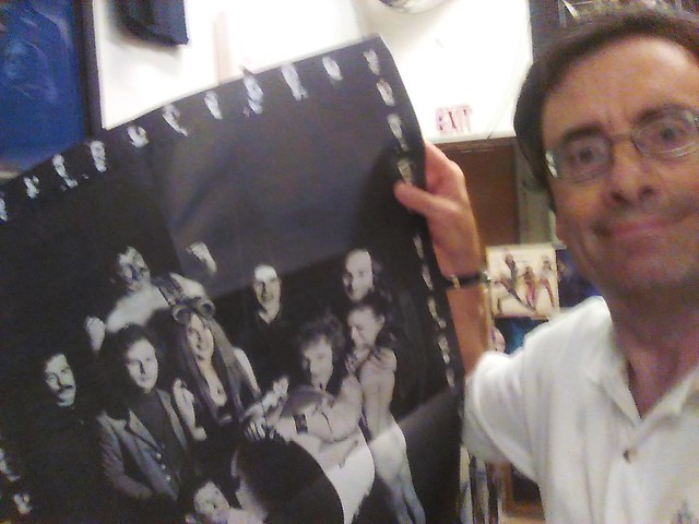 Me With a Rare Classic Rock Poster