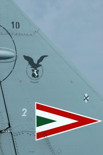 MiG29B 10 bl HungarianAF 59HRE 060620 Miroslawiec 1003 [Tail]