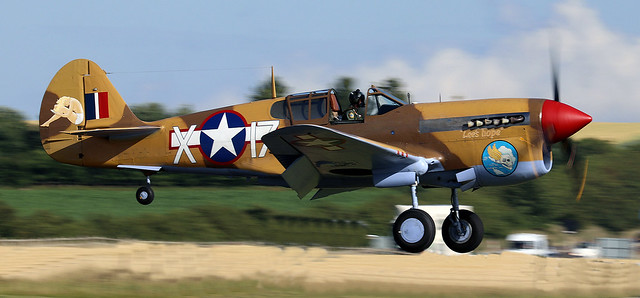Curtiss P-40F Kittyhawk G-CGZP Lees Hope 0