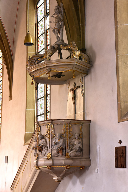 Darup, Westfalen, Pfarrkirche St. Fabian u. Sebastian, pulpit