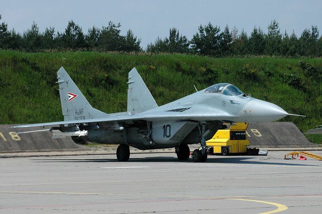 MiG29B 10 bl HungarianAF 59HRE 060620 Miroslawiec 1001
