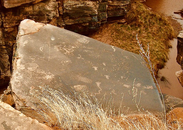 Petroglyphs at Silver Creek