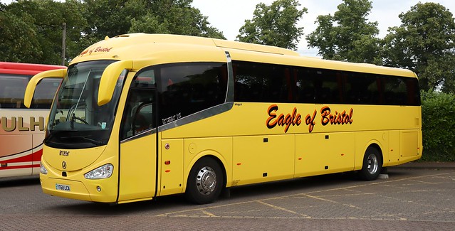 Eagle Coaches, Bristol YT68 LCA at Windsor Coach Park.