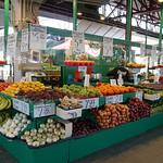 Jean-Talon market in Montreal in Montreal, Canada 