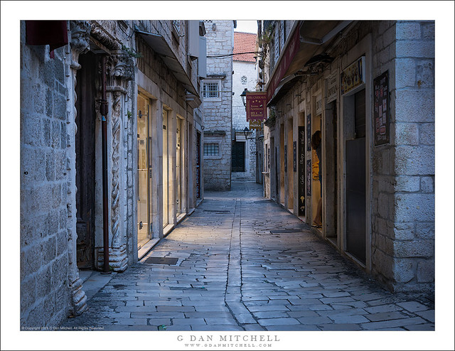 Trogir Street, Early Morning