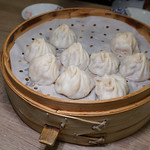 Soup dumplings at Chinatown, Montreal in Montreal, Canada 