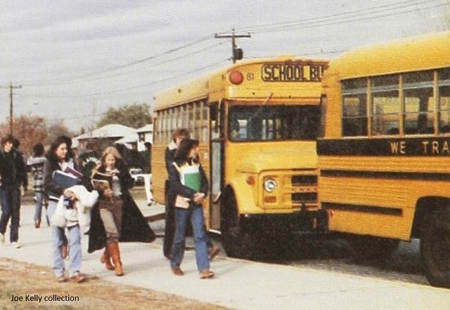 Plainview, NY Plainview-Old Bethpage Central School, 1977 - buses