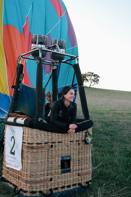 Nicola Scaife (AUS), winner of the 5th FAI Women's World Hot Air Balloon Championship 2023