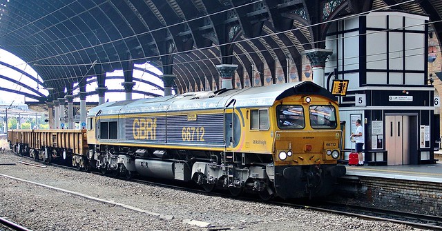 66712, GBRf Class 66, York, 6th. September 2023.