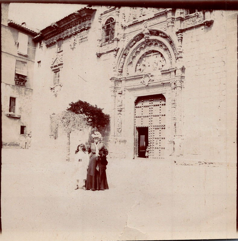 Hospital de Santa Cruz en 1904. Fotografía de Antonín Wiehl. Colección de Bruno Tartarin.