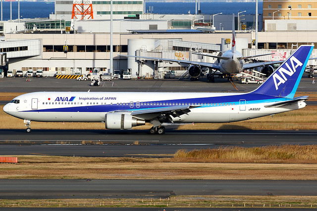 All Nippon Airways | Boeing 767-300 | JA8322 | Tokyo Haneda