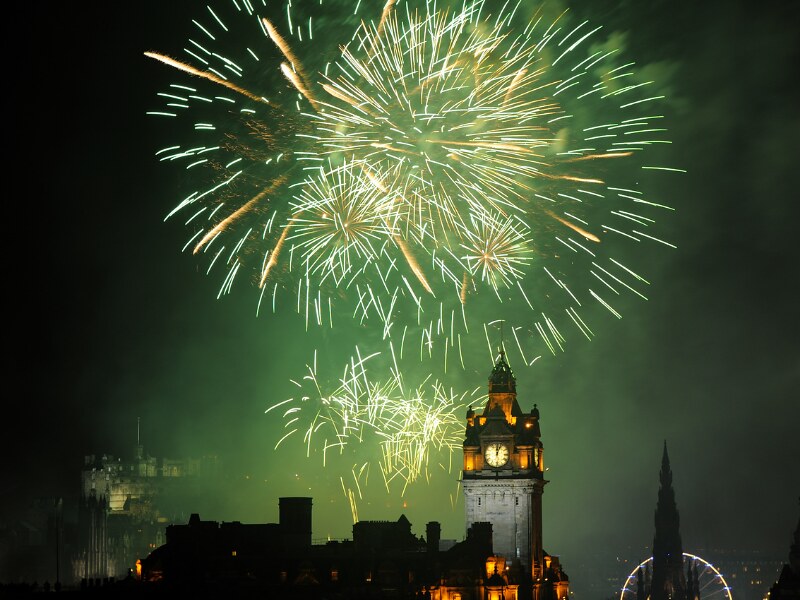 best European cities for New Years - Hogmanay - Edinburgh