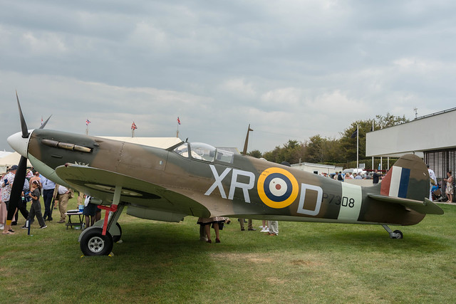 Supermarine Spitfire Mk IA AR213 (XR-D P7308), Goodwood Revival 2023