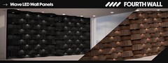 Fourth Wall | Wave LED Wall Panels | equal10