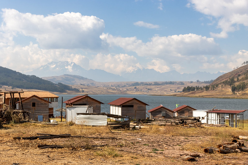 Starting out in Peru near Cusco. It is a very different landscape from Chile. Cusco sits on a plateau at about 3500m, but there are still lakes and mountain peaks.