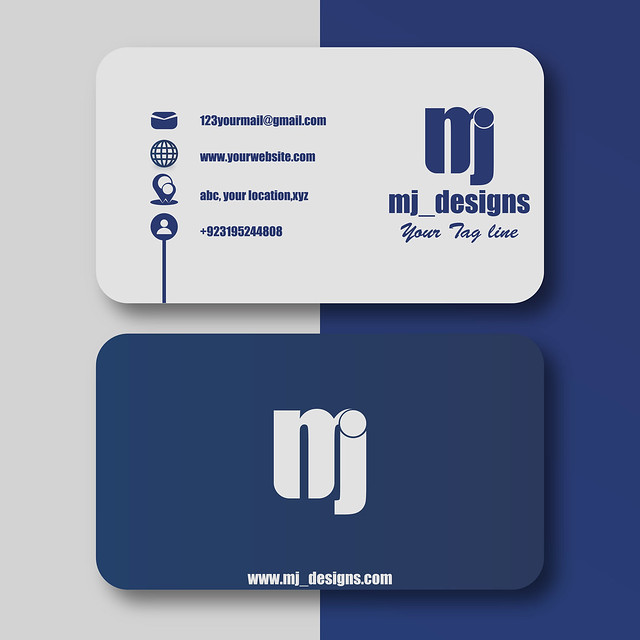 Individual Minimal Business Card Design