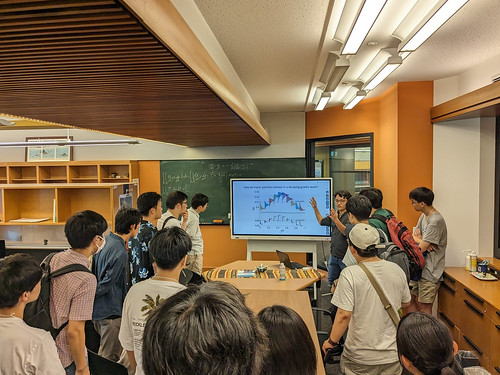 Plasma and Fusion Young Researchers Forum member visited OIST