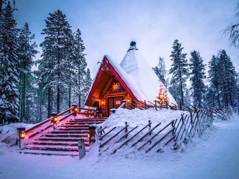 best places to visit in Europe in January - Rovaniemi
