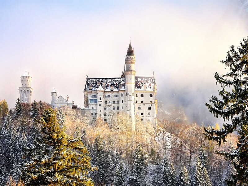 best places to visit in Europe in January - Neuschwanstein