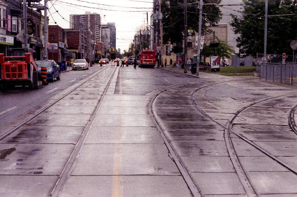 Broadview North Away from the Construction