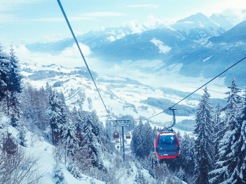 best places to visit in Europe in January - Kitzbühel