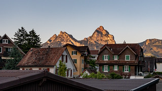 The Mythen, Sunset, Brunnen, Switzerland, 27 Jul 2023 (17)