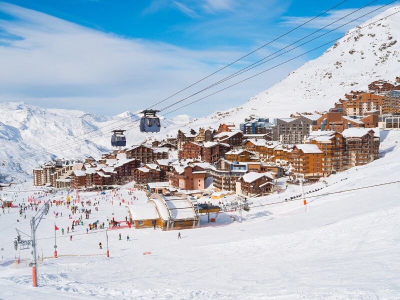 best places to visit in Europe in January - Val Thorens