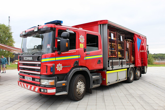 SF53 YMG Scottish Fire and Rescue Service