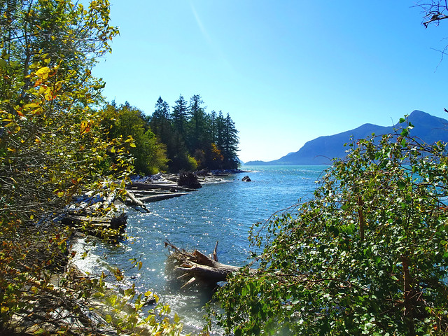 Sparkling waters of Howe Sound