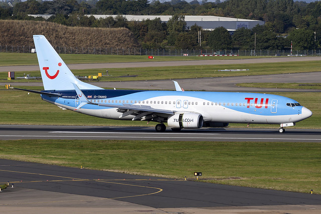 TUI Airways Boeing 737-800 G-TAWG at Birmingham Airport BHX/EGBB