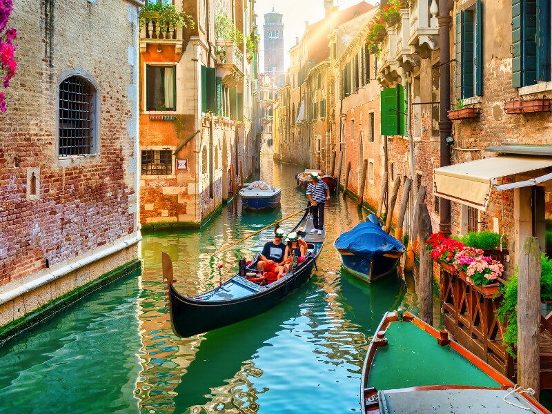 major landmarks in Europe - Venice Canals