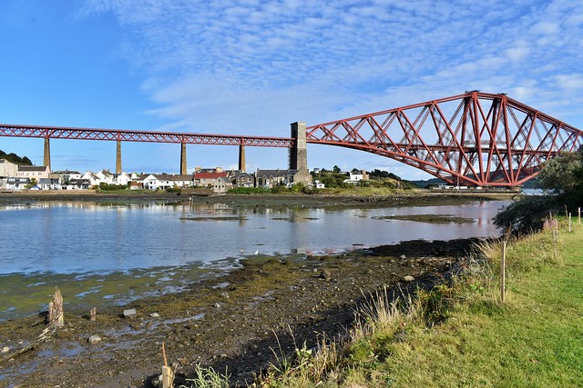 North Queensferry and the Forth Bridge