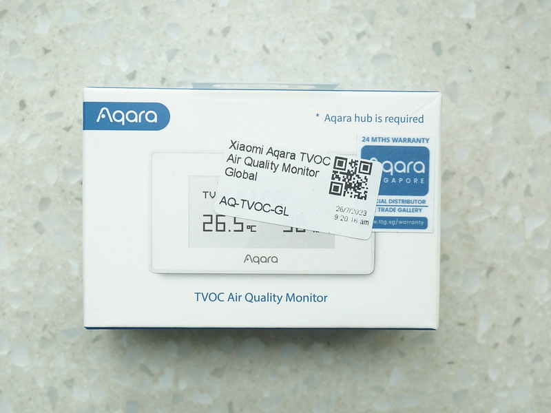 Aqara TVOC Air Quality Monitor - Box Front