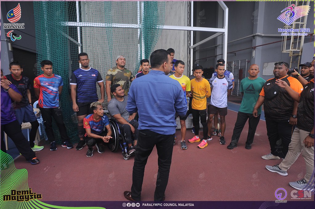 CdM of Malaysian Contingent for Asian Para Games 2022, Mr… | Flickr