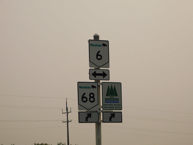 Northern Woods & Water Scenic Route Signs