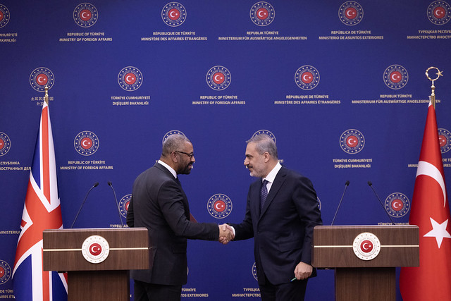 Foreign Secretary James Cleverly visits Turkey
