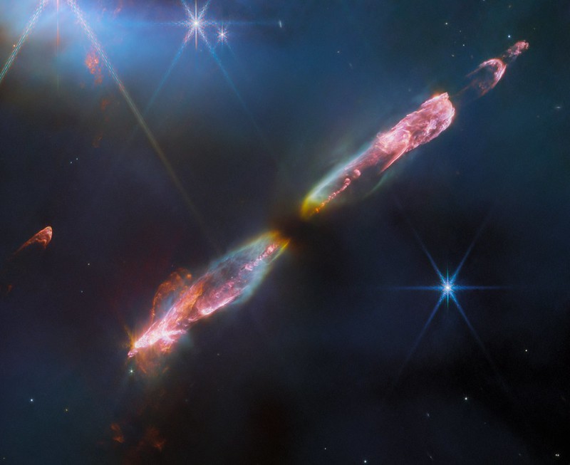 NASA's Webb Snaps Supersonic Outflow of Young Star