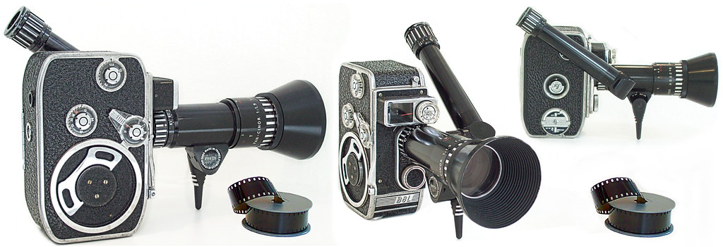 Bolex Paillard B8L & Som Berthiot Pan-Cinor lens