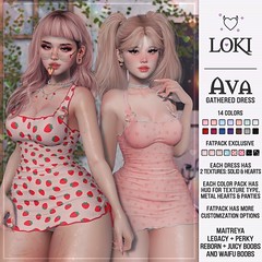 Loki • Ava Gathered Dress • kustom9 | September '23