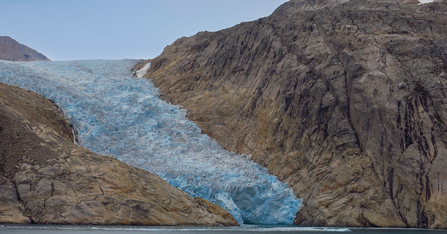 Colorful Glacier in Prince Christian Sound
