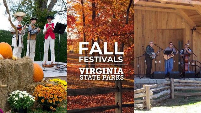 Fall festivals at Virginia State Parks header collage