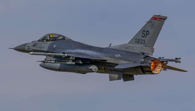 United States Air Force  - 90-0833 - General Dynamics F-16CM Fighting Falcon - Cobra Warrior 2-23